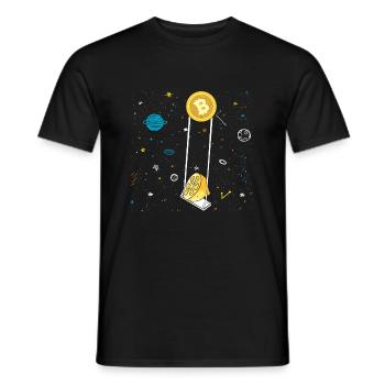 Zitronen Design Limonaden Stand Boss Lemon Verkauf - Männer T-Shirt - Schwarz - Vorne - AI Model Male 178 light (178cm)