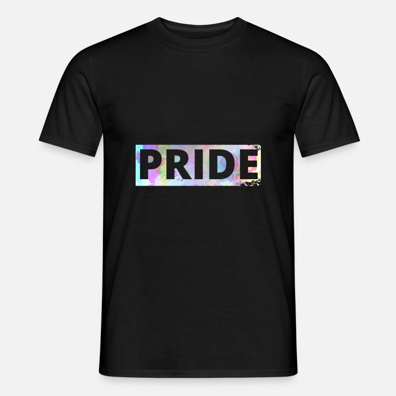 PRIDE - Männer T-Shirt - Schwarz