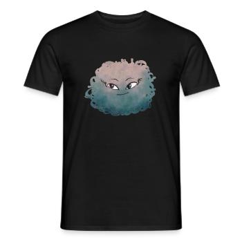 Little Pelota Monster n°7 - Men's T-Shirt - black - Front - AI Model Male 178 light (178cm)
