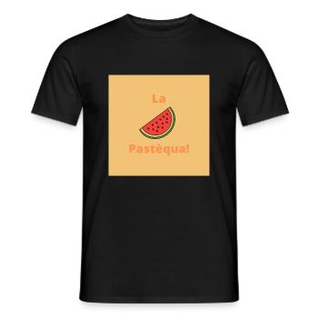 La pastèque - T-shirt homme - noir - Devant - AI Model Male 178 light (178cm)