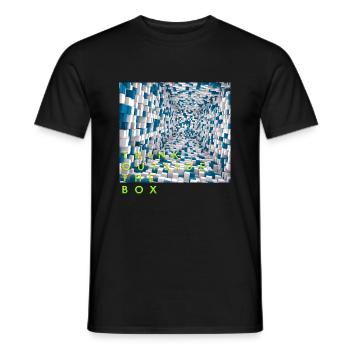 Denken Sie über den Tellerrand hinaus positive Gedanken glücklich - Männer T-Shirt - Schwarz - Vorne - AI Model Male 178 light (178cm)