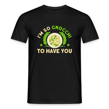 Noodles Noodle Lover Lasagna Spaghetti Gift - Men's T-Shirt - black - Front - AI Model Male 178 light (178cm)
