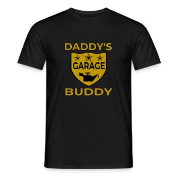 Garage - Men's T-Shirt - black - Front - AI Model Male 178 light (178cm)