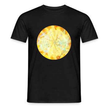 Mandala Graal 12 - Männer T-Shirt - Schwarz - Vorne - AI Model Male 178 light (178cm)