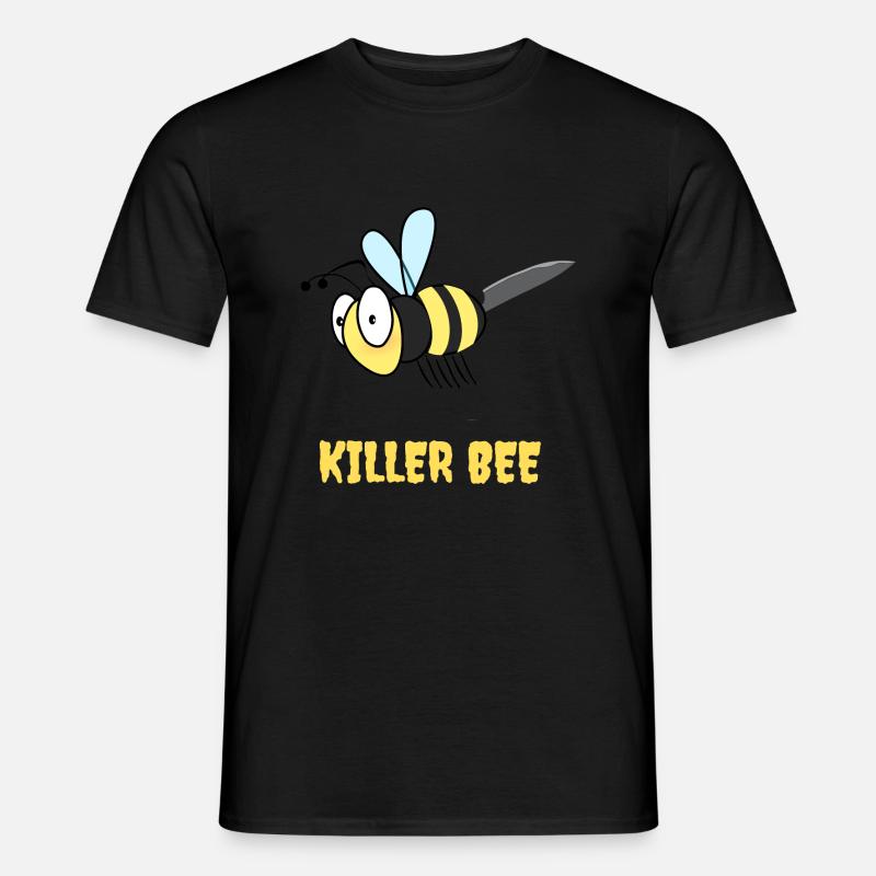 KILLER BEE - Männer T-Shirt - Schwarz
