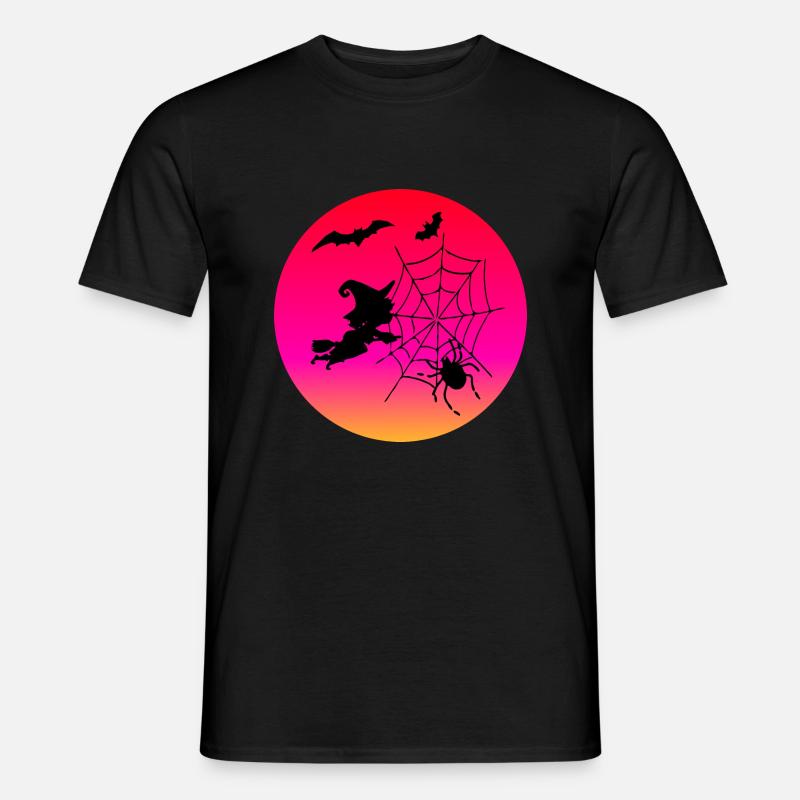 Hexenstunde - Halloween - Männer T-Shirt - Schwarz