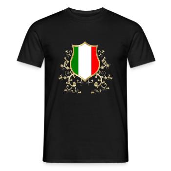 Italien Italienisch Rom Europa Italien Italien Mailand - Männer T-Shirt - Schwarz - Vorne - AI Model Male 178 light (178cm)