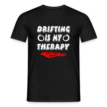 Voiture - T-shirt homme - noir - Devant - AI Model Male 178 light (178cm)