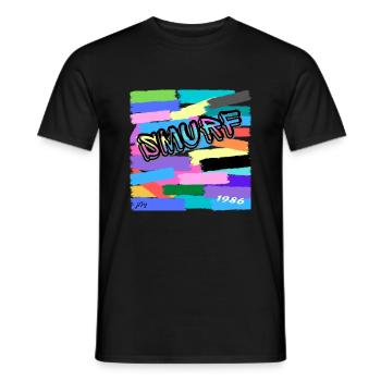 "HIP HOP T-SHIRT - Men's T-Shirt - black - Front - AI Model Male 178 light (178cm)