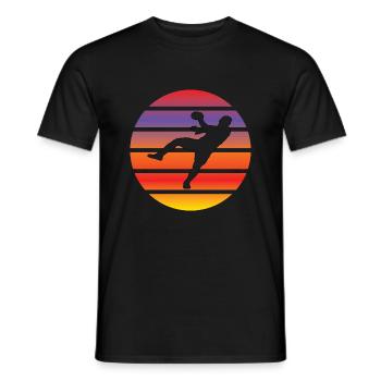 Handball Club Handball Handball Joueur Handball - T-shirt homme - noir - Devant - AI Model Male 178 light (178cm)