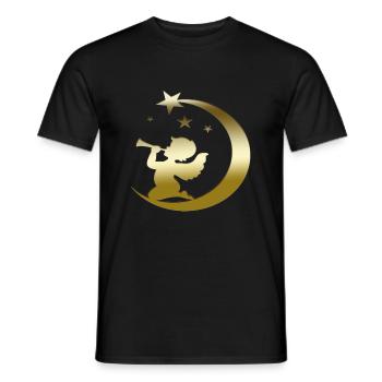 Frohe Weihnachten Weihnachten Weihnachten Urlaub Winter Santa Nordic - Männer T-Shirt - Schwarz - Vorne - AI Model Male 178 light (178cm)