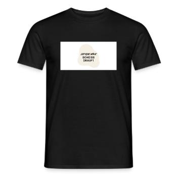 Sei eine Möwe! - Männer T-Shirt - Schwarz - Vorne - AI Model Male 178 light (178cm)
