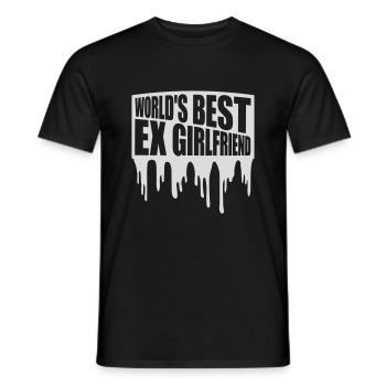 La meilleure ex petite amie du monde - T-shirt homme - noir - Devant - AI Model Male 178 light (178cm)