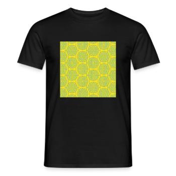 Modèle chinois - T-shirt homme - noir - Devant - AI Model Male 178 light (178cm)