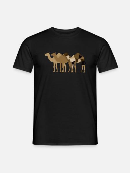 Camels - Men's T-Shirt - black