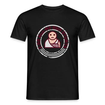 all my own stunts - Männer T-Shirt - Schwarz - Vorne - AI Model Male 178 light (178cm)
