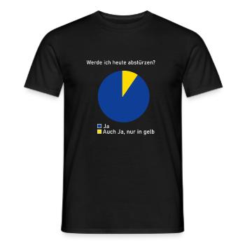 Alkohol Absturz Alkexzesse Geschenk Geschenkidee - Männer T-Shirt - Schwarz - Vorne - AI Model Male 178 light (178cm)