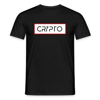 Bitcoin Trading Crypto Aktien - Männer T-Shirt - Schwarz - Vorne - AI Model Male 178 light (178cm)
