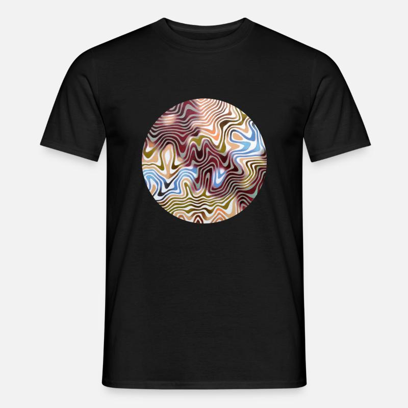 Relief Nummer 9 - Männer T-Shirt - Schwarz