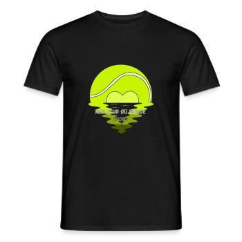Best sport - T-shirt homme - noir - Devant - AI Model Male 178 light (178cm)