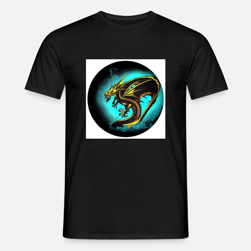 SquareBlend 20232156151122 - Männer T-Shirt - Schwarz