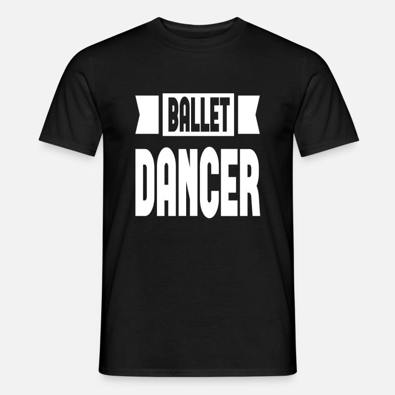 Ballet Dancer - Männer T-Shirt - Schwarz