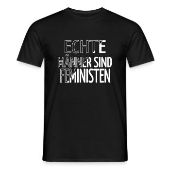 frauenpower feminist geburtstagsgeschenk girl - Männer T-Shirt - Schwarz - Vorne - AI Model Male 178 light (178cm)