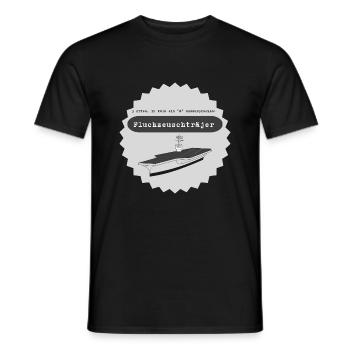 Fluchzeuschträjer Flugzeugträger Köln Kölle Kölsch - Männer T-Shirt - Schwarz - Vorne - AI Model Male 178 light (178cm)