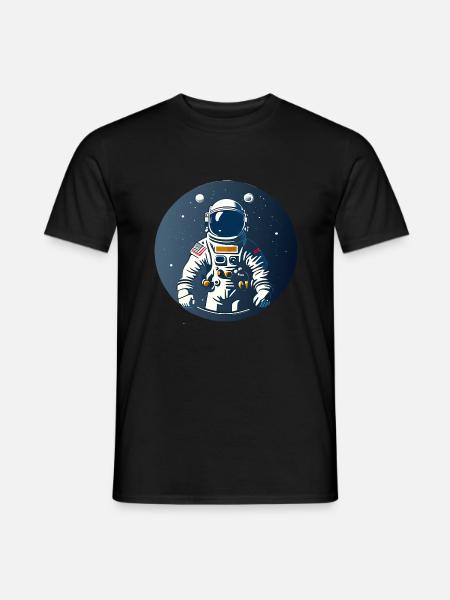 Astronaute - T-shirt homme - noir
