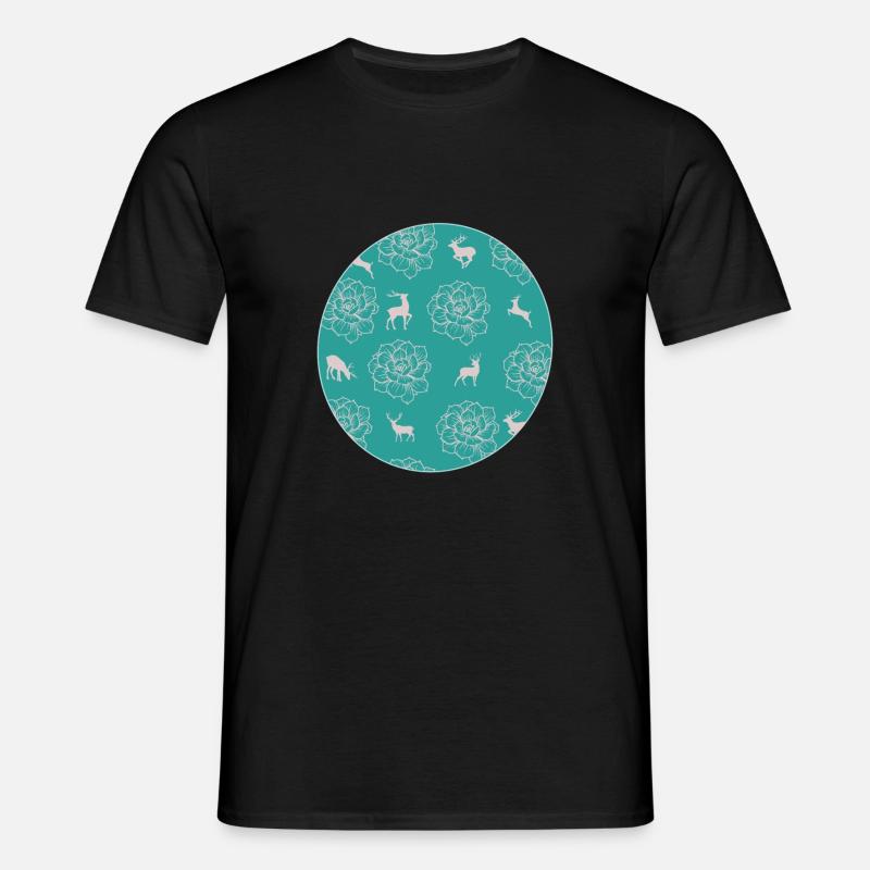 #patterncircle - Männer T-Shirt - Schwarz