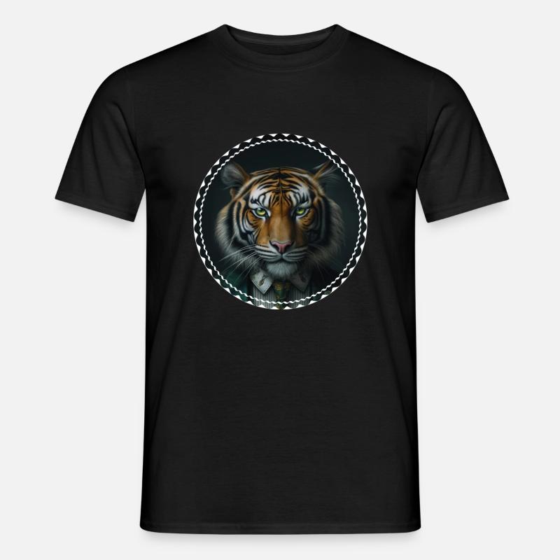 Tiger - Men's T-Shirt - black