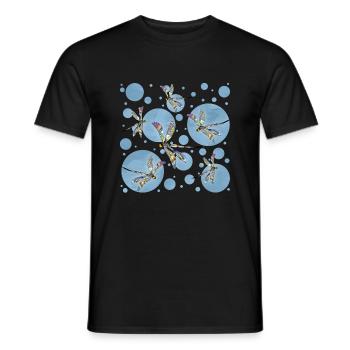 Wichtig - Männer T-Shirt - Schwarz - Vorne - AI Model Male 178 light (178cm)