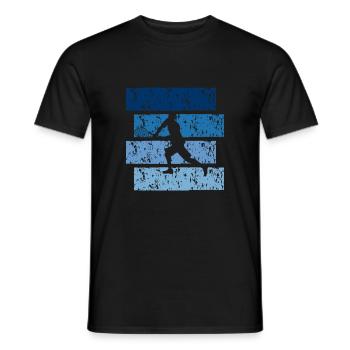 Tennis cadeau Vintage - T-shirt homme - noir - Devant - AI Model Male 178 light (178cm)