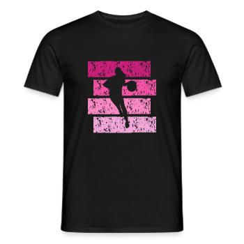 Basketball cadeau Vintage - T-shirt homme - noir - Devant - AI Model Male 178 light (178cm)