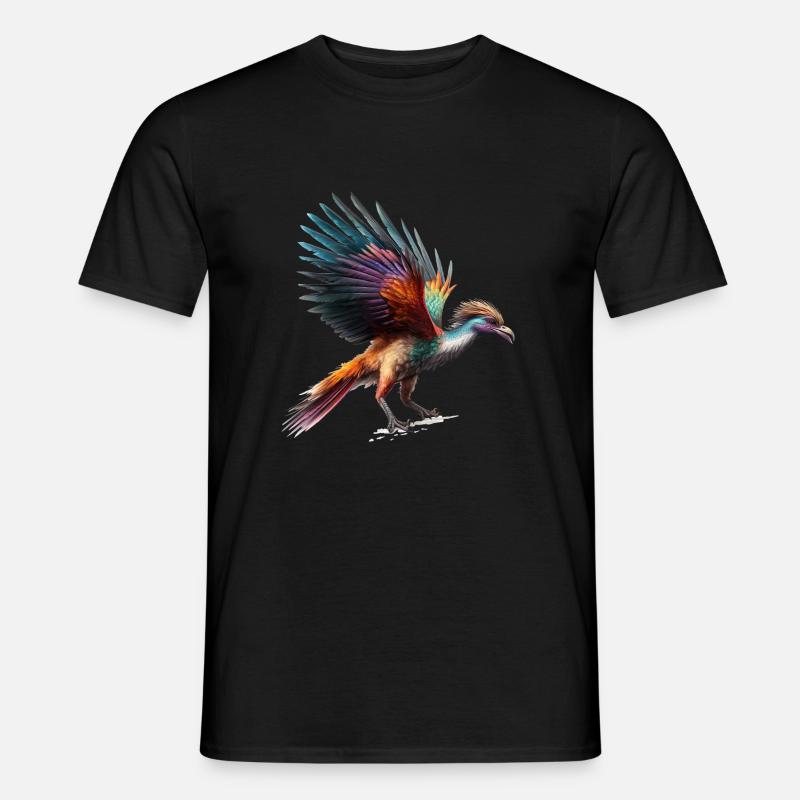 Dinosaurs have evolved into birds - Men's T-Shirt - black