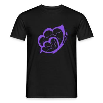 Modèle - T-shirt homme - noir - Devant - AI Model Male 178 light (178cm)