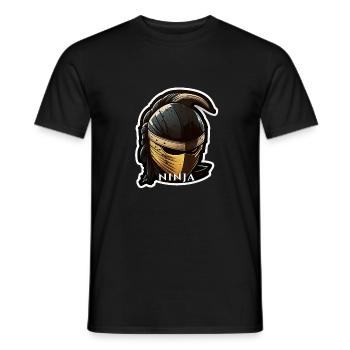 Le code du ninja - T-shirt homme - noir - Devant - AI Model Male 178 light (178cm)