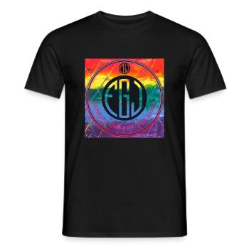 Gräfin - Männer T-Shirt - Schwarz - Vorne - AI Model Male 178 light (178cm)