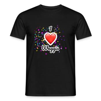 Fasnacht - Männer T-Shirt - Schwarz - Vorne - AI Model Male 178 light (178cm)