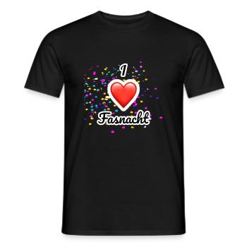 Fasnacht3 - Männer T-Shirt - Schwarz - Vorne - AI Model Male 178 light (178cm)