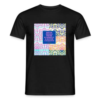 helps you feel great - Men's T-Shirt - black - Front - AI Model Male 178 light (178cm)