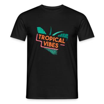 Ordsprog - Mænd T-shirt - sort - Foran - AI Model Male 178 light (178cm)