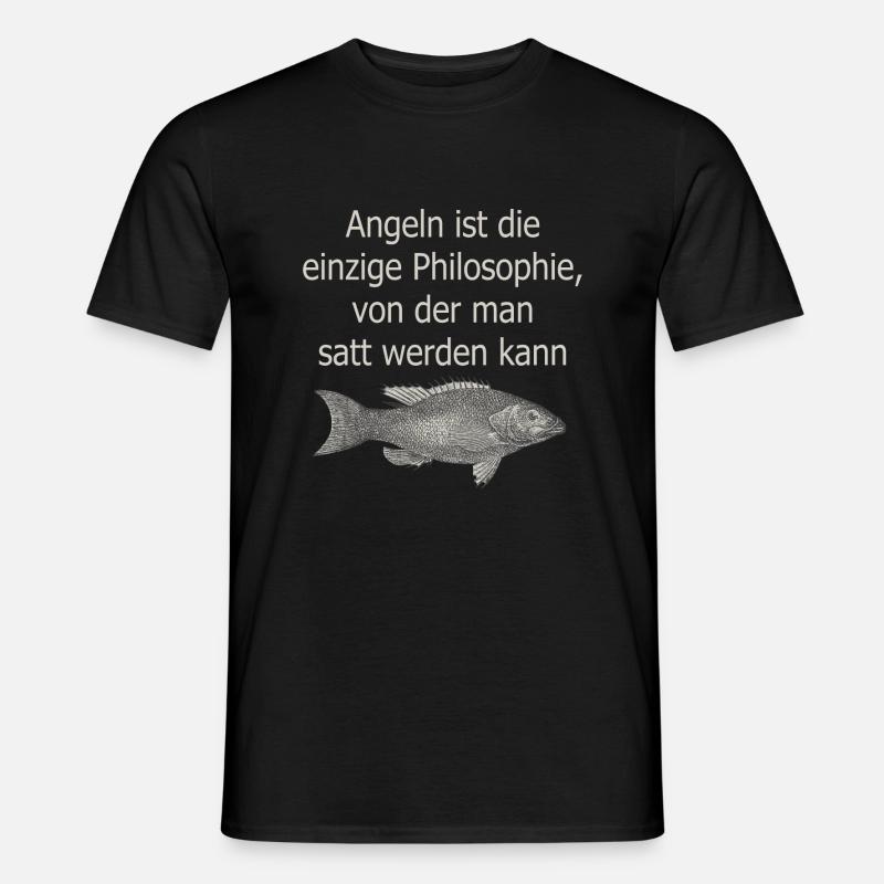 Angling - Men's T-Shirt - black