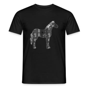 Dock - Men's T-Shirt - black - Front - AI Model Male 178 light (178cm)