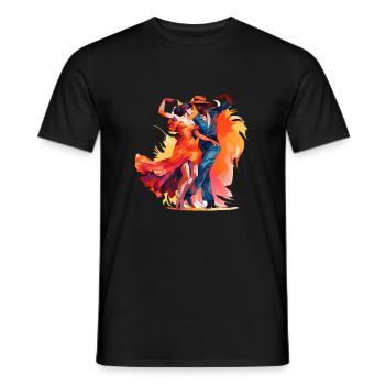 Mambo ist weltweit bekannt - Männer T-Shirt - Schwarz - Vorne - AI Model Male 178 light (178cm)