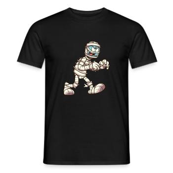 Walking Mummy - T-shirt homme - noir - Devant - AI Model Male 178 light (178cm)