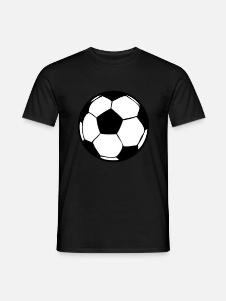 Voetbal Voetbal Voetbal Sport 2510 - Heren T-shirt - zwart