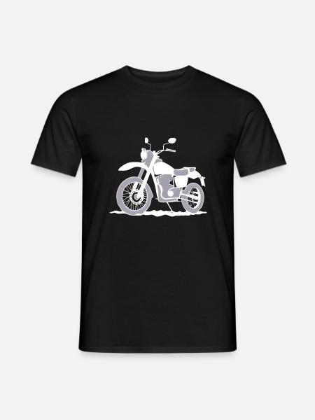 Motorcycle Motorcross Motorbike Fan Motorcyclist - Men's T-Shirt - black