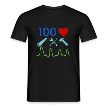 Bricoleur - T-shirt homme - noir - Devant - AI Model Male 178 light (178cm)
