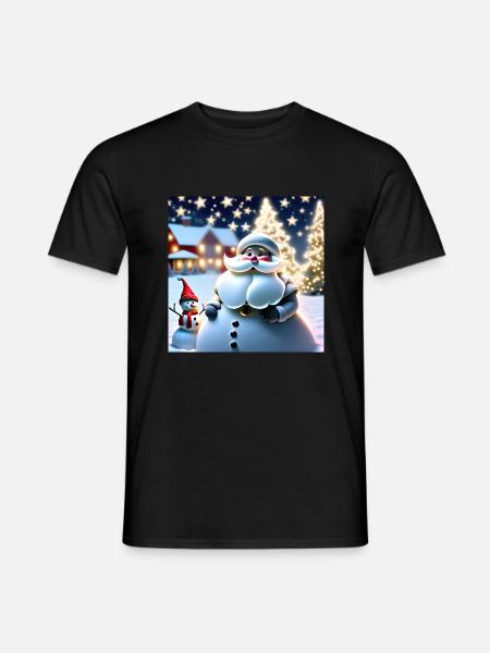 Merry Christmas #5 - Men's T-Shirt - black